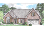 Traditional House Plan Front of House 025D-0113