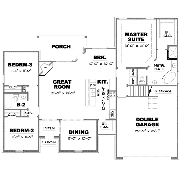 Rompelle Place European Home Plan 025D-0114 - Shop House Plans and More