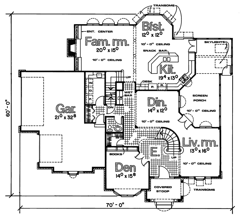 Bunker Bluff European Home Plan 026d 0119 House Plans And More