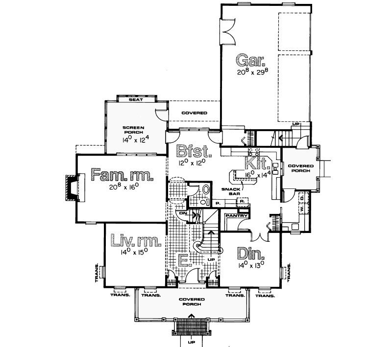 Pleasant Trace Southern Home Plan 026d-0666 