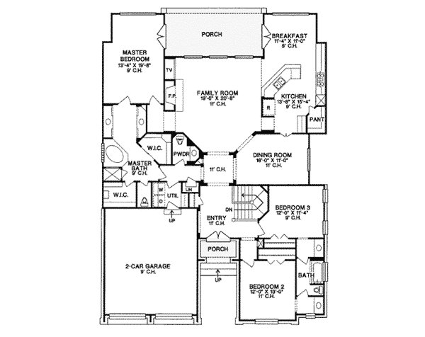 Lombard Ranch Home Plan 026D-1318 | House Plans and More