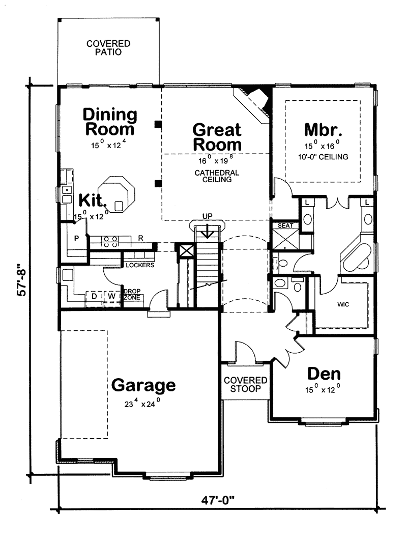 Garvin Arts And Crafts Home Plan 026D1720 House Plans