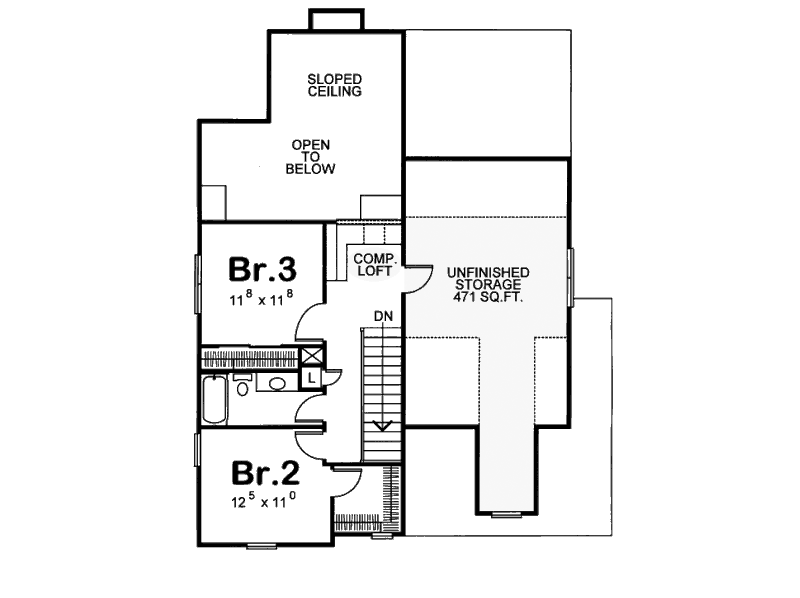 Sable Oaks Country Tudor Home Plan 026D1839 House Plans