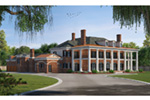 Southern House Plan Front Image - Southern Comfort Luxury Home 026D-1856 | House Plans and More