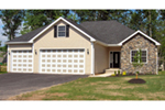 Craftsman House Plan Front of House 026D-1860