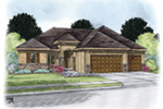 Rustic House Plan Front Image - Spencer Trail Prairie Home 026D-1862 - Shop House Plans and More