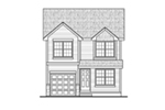 Shingle House Plan Front of House 026D-1863