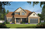 Rustic House Plan Front of House 026D-1874