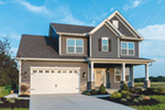 Rustic House Plan Front of House 026D-1876