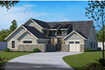Country House Plan Front Image - Dornewood Rustic Prairie Home 026D-1885 | House Plans and More
