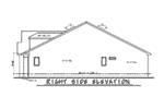 European House Plan Right Elevation - Carsyn Traditional Ranch Home 026D-1937 - Search House Plans and More