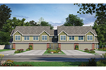 Multi-Family House Plan Front of Home - Colbourne Acres Multi-Family 026D-2026 - Search House Plans and More