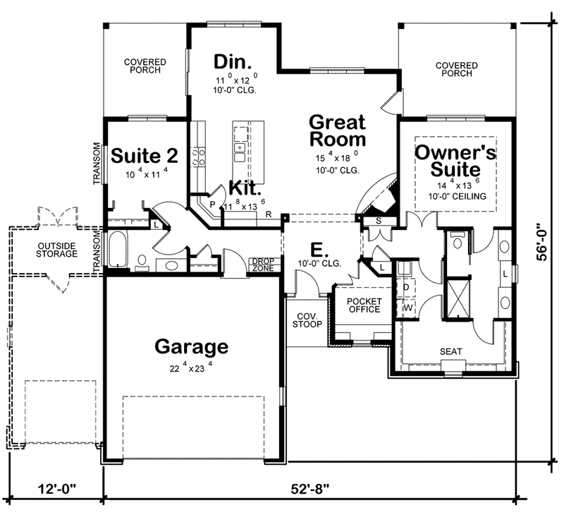 Durango Point Craftsman Home Plan 026D-2029 - Search House Plans and More