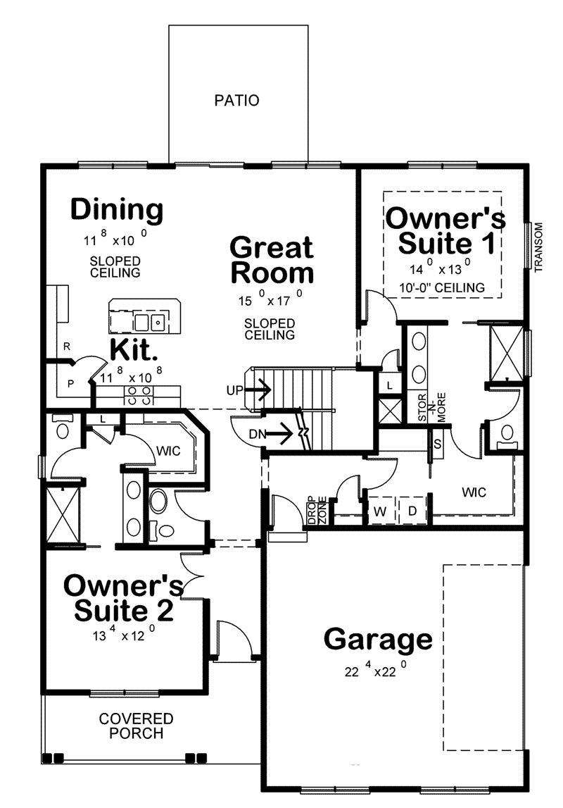 Inspiration 51 House Plan Zone 2073 S