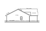 Multi-Family House Plan Left Elevation - 026D-2176 - Shop House Plans and More