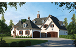 Traditional House Plan Front of Home - Monardo Tudor Style Home 026S-0018 | House Plans and More