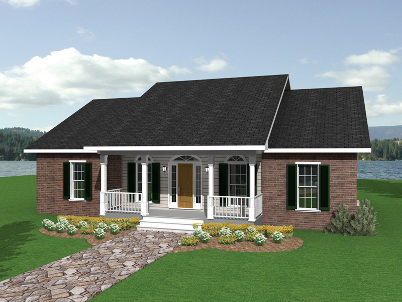 Farmington Falls Ranch Home Plan 028D-0006 - Search House Plans and More