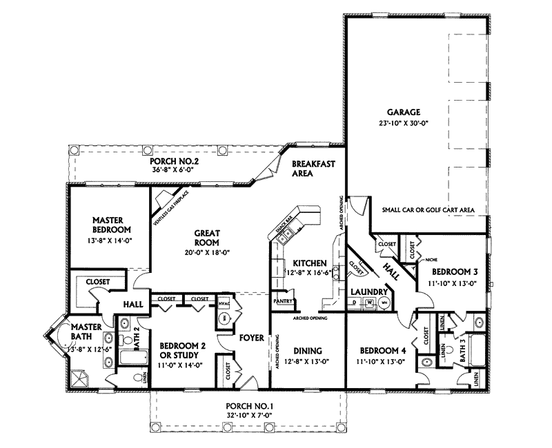 Goodwin Mill Colonial Home Plan 028D-0012 - Search House Plans and More