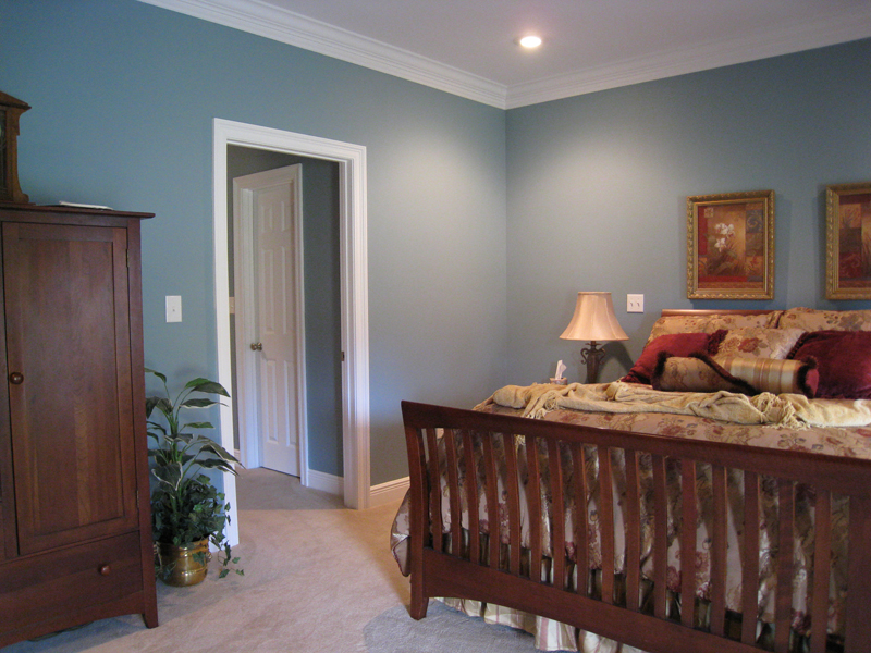 Colonial House Plan Bedroom Photo 01 - Halifax Lane Lowcountry Home 028D-0018 - Search House Plans and More