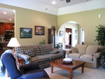 Colonial House Plan Living Room Photo 01 - Halifax Lane Lowcountry Home 028D-0018 - Search House Plans and More