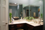 Colonial House Plan Master Bathroom Photo 01 - Halifax Lane Lowcountry Home 028D-0018 - Search House Plans and More
