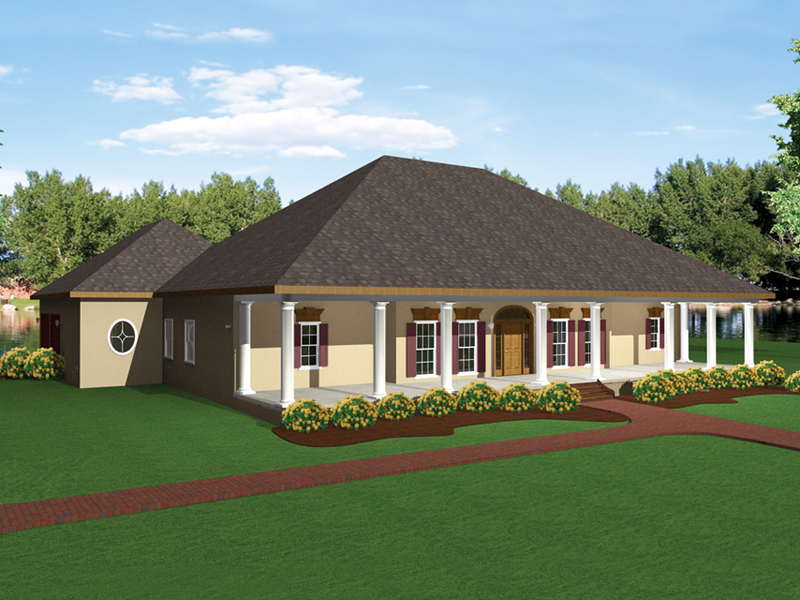 Dudley Park Southern Home Plan 028D-0020 - Search House Plans and More