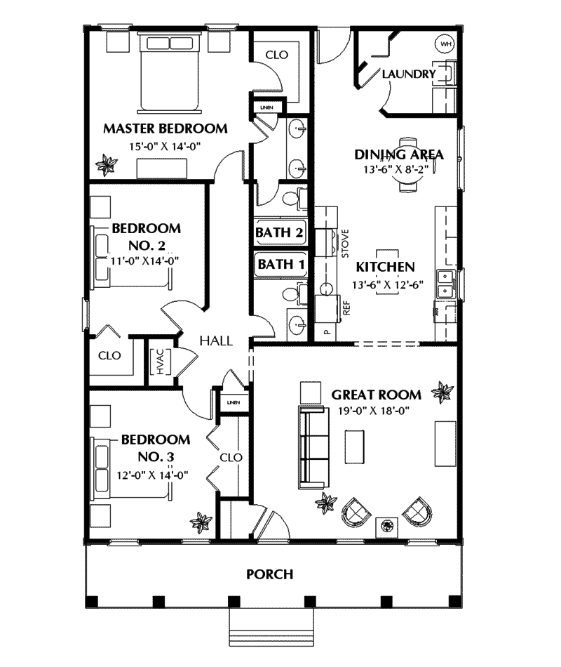 Benkelman Ranch Home Plan 028D0025 House Plans and More