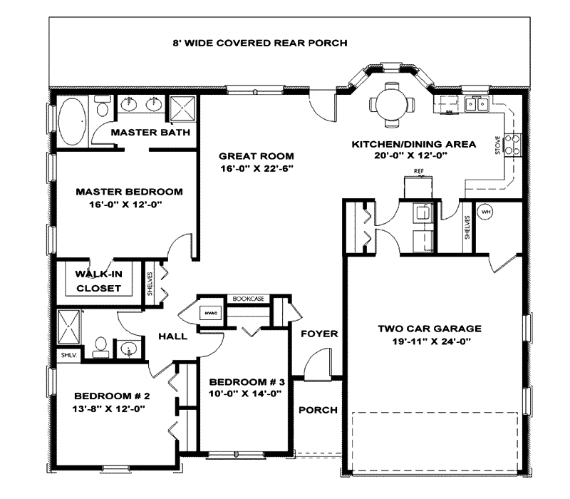 Ainsworth Ranch Home Plan 028D-0040 - Search House Plans and More