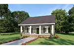Southern House Plan Front of House 028D-0090