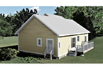 Lowcountry House Plan Rear Photo 01 - 028D-0092 - Shop House Plans and More