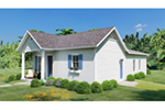 Southern House Plan Front of House 028D-0101
