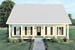 Lowcountry House Plan Front of House 028D-0103