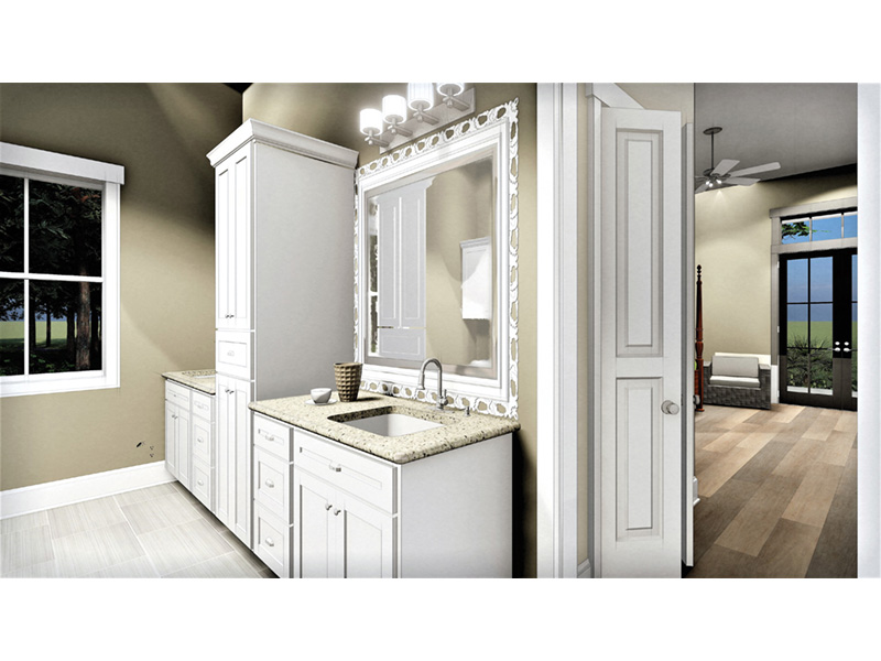 Arts & Crafts House Plan Master Bathroom Photo 02 - Moreau Modern Farmhouse 028D-0104 - Shop House Plans and More