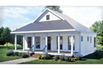 Bungalow House Plan Front Photo 02 - Miller Lane Modern Farmhouse 028D-0108 - Shop House Plans and More