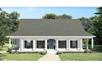 Country House Plan Front of House 028D-0110