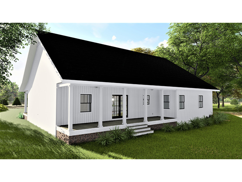 Modern Farmhouse Plan Rear Photo 02 - Egan Farm Modern Farmhouse 028D-0112 - Search House Plans and More