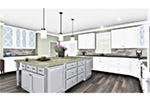 Ranch House Plan Kitchen Photo 02 - 028D-0114 - Shop House Plans and More