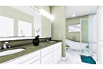 Ranch House Plan Master Bathroom Photo 01 - 028D-0114 - Shop House Plans and More
