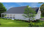Ranch House Plan Rear Photo 01 - 028D-0114 - Shop House Plans and More