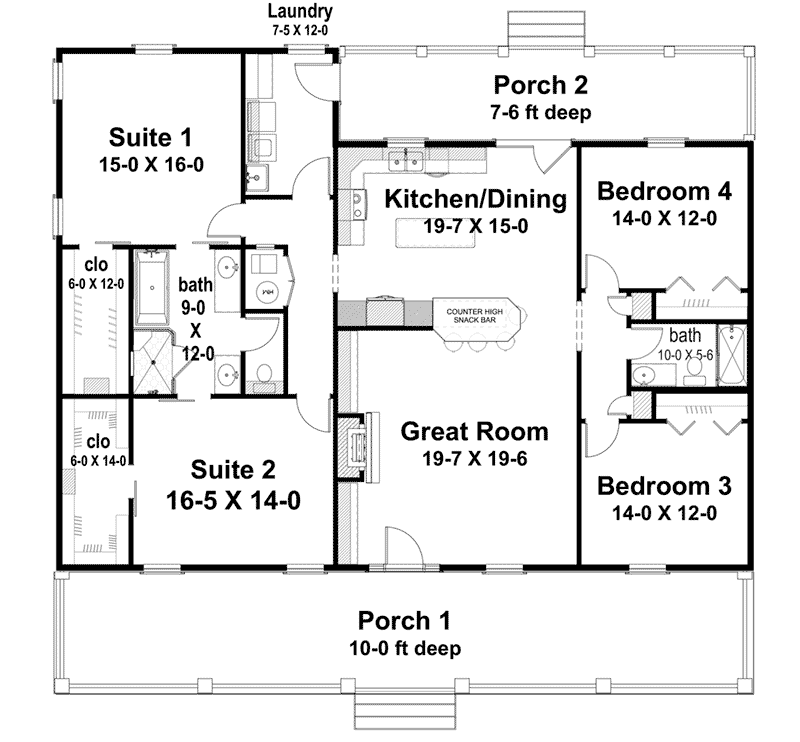 Plan 028D-0120 - Shop House Plans and More