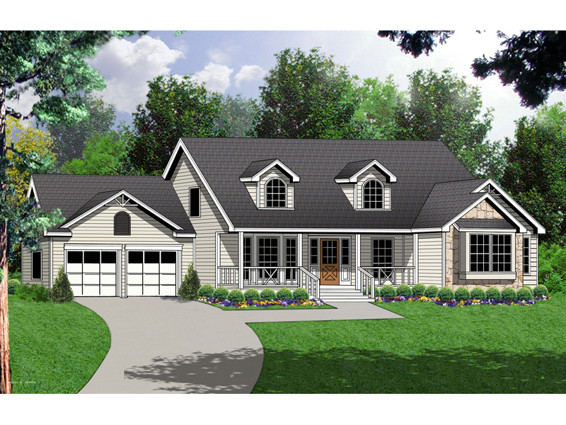 Nutley Farmhouse Plan 030D-0055 | House Plans and More