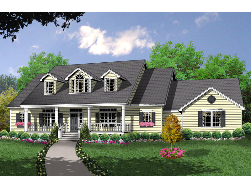 Flemington Farmhouse  Plan  030D 0079 House  Plans  and More