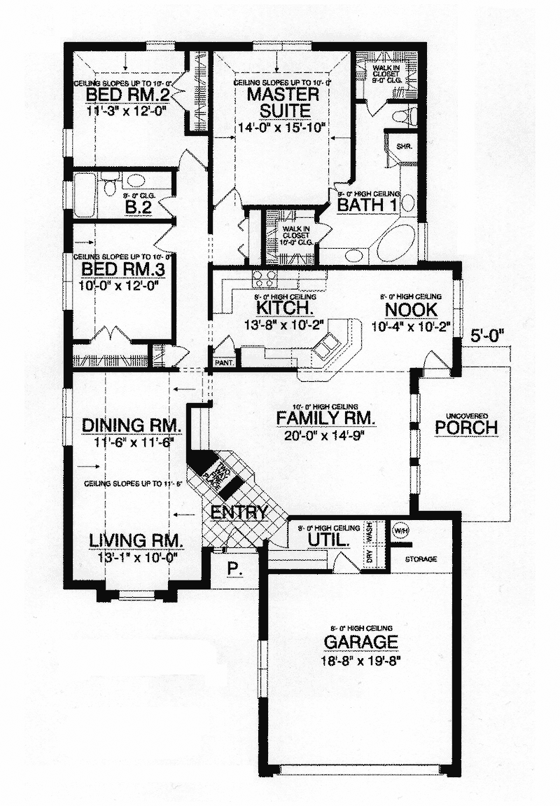 Goose Pond Ranch Home Plan 030D0127 House Plans and More