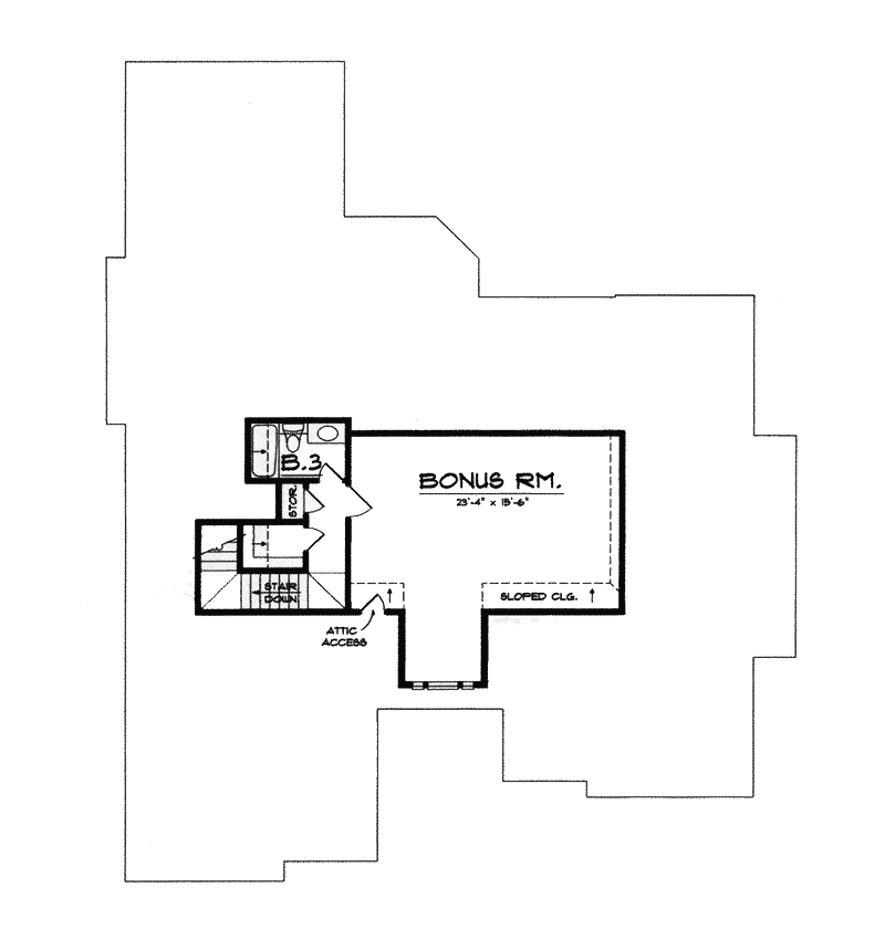 Wilton Park Modern Ranch Home Plan 030D-0134 | House Plans and More