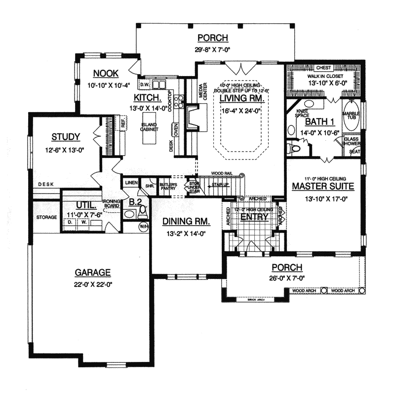 Hope Farm Country Home Plan 030D-0142 | House Plans and More