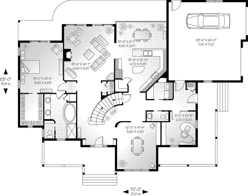 Gads Hill Victorian Home Plan 032D-0018 - Search House Plans and More