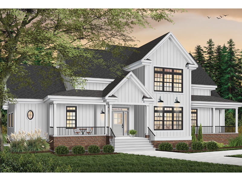 Gads Hill Victorian Home Plan 032D-0018 - Search House Plans and More