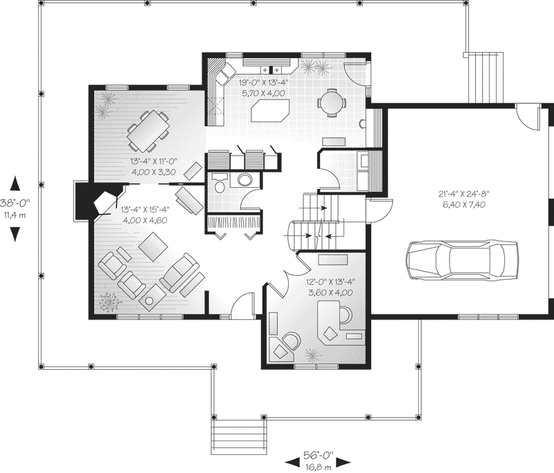 Stuart Farm Country Home Plan 032D-0047 - Shop House Plans and More