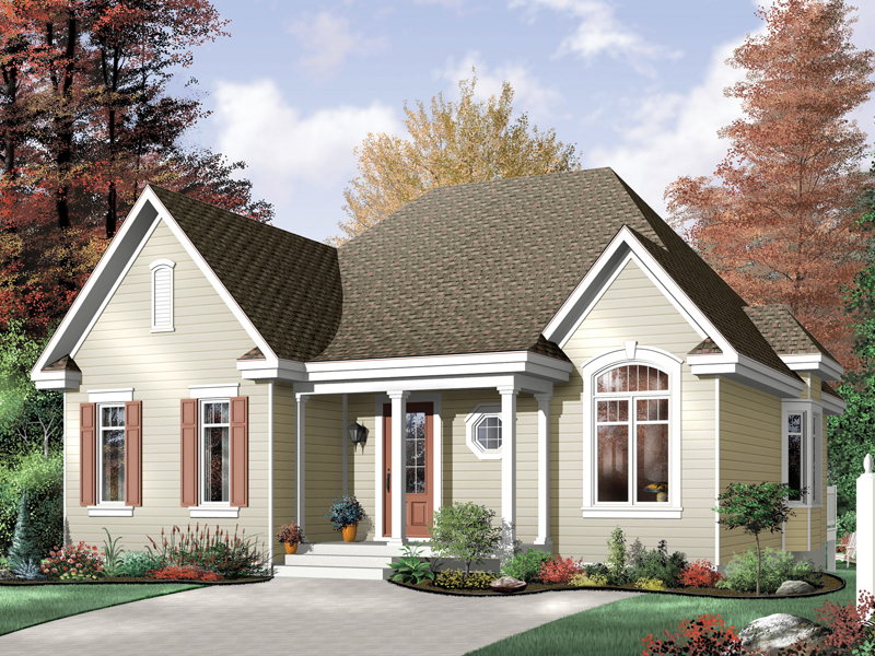 Hartland Manor Ranch Home Plan 032D-0092 - Search House Plans and More