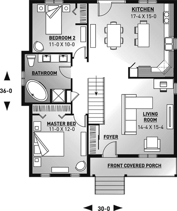 Bretton Woods Country Home Plan 032D-0097 | House Plans and More